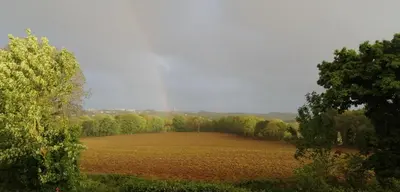Paysage naturel près de la maison de vacances