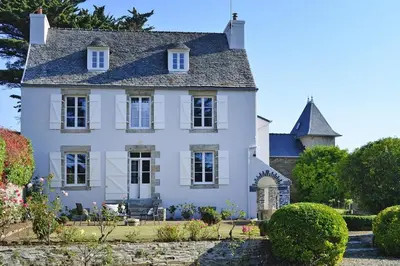 Jardin de l'établissement Country House in Porz Bilic near Sandy Beach