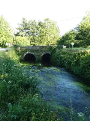 Paysage naturel près de la maison de vacances