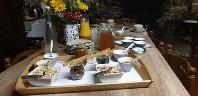 Nourriture dans le B&B/chambre d'hôtes ou à proximité