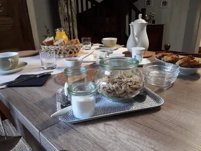 Nourriture dans le B&B/chambre d'hôtes ou à proximité