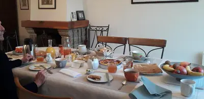 Nourriture dans la maison d'hôtes ou à proximité