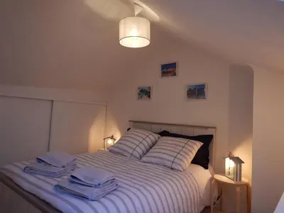 Un ou plusieurs lits dans un hébergement de l'établissement Bay view T2 vue sur mer