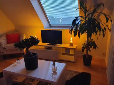 Télévision ou salle de divertissement dans l'établissement Joelle et Hans B&B