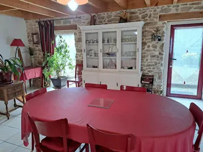 Plan de l'établissement Stone House in Lilia near Ile Vierge Lighthouse