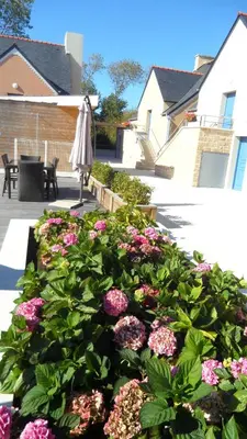 Jardin de l'établissement Guilvinec Parc Résidence