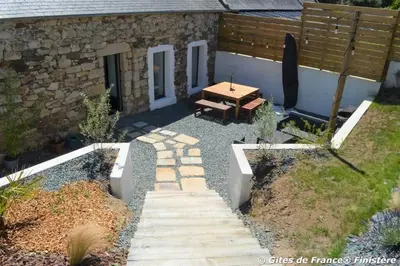 Jardin de l'établissement Le 16 du Bout du Monde
