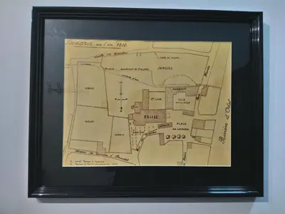 Plan de l'établissement Appartement Studio Chanoine