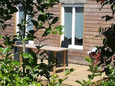 Jardin de l'établissement Gîte Ti-Gwennel