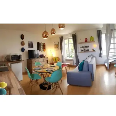 Le petit duplex du port de Locquirec - 100 m de la plage