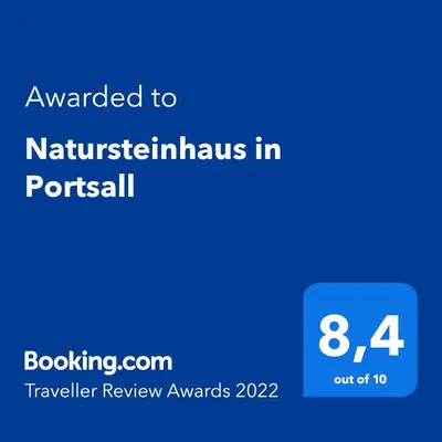 Certificat, récompense, panneau ou autre document affiché dans l'établissement Natursteinhaus in Portsall