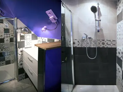 Salle de bains dans l'établissement Gouelet Ker
