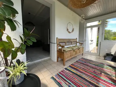 Balcon ou terrasse dans l'établissement Maisons Les Gites de l'Odet