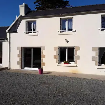 Maison accueillante à Fouesnant avec grand jardin