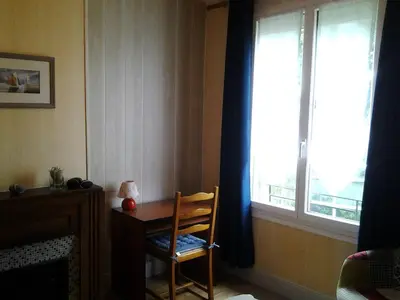 Coin salon dans l'établissement Appartement à 200 mètres du port de Concarneau