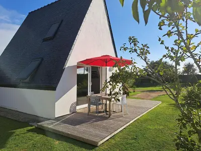 Jardin de l'établissement Holiday Home in Brittany near Pointe du Raz