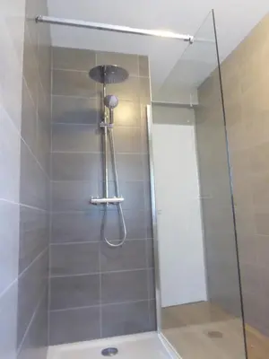 Salle de bains dans l'établissement Villa à la croisée des baies