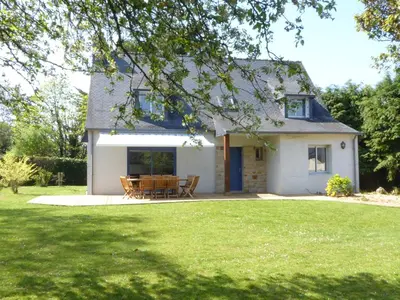 Jardin de l'établissement Villa à la croisée des baies