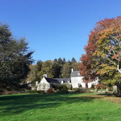 Paysage naturel près de la maison de vacances