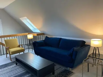Coin salon dans l'établissement Kerloulou