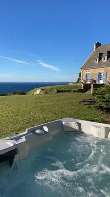 Paysage naturel près de la maison d'hôtes