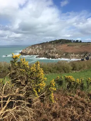 Paysage naturel près de la maison d'hôtes