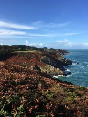 Paysage naturel près de la maison d'hôtes