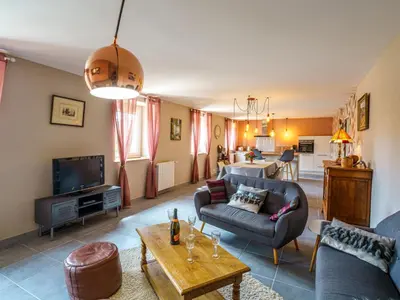 Plan de l'établissement Holiday Home Les Volets Rouges by Interhome