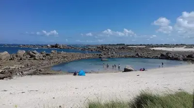 Paysage naturel près de la maison de vacances