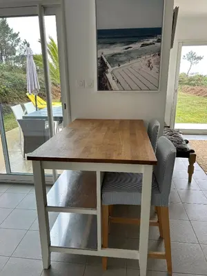 Plan de l'établissement Maison architecte Bois du Kador à Morgat (accès WIFI) Crozon Morgat