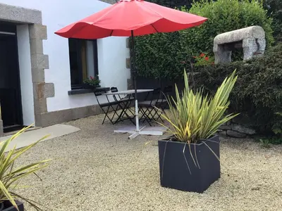 Jardin de l'établissement longère de kervéguen ARGOAT