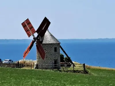 Paysage naturel près de la maison de vacances