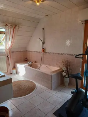 Salle de bains dans l'établissement Kerniguez 3