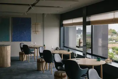 Coin salon dans l'établissement La Butte
