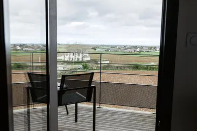 Balcon ou terrasse dans l'établissement La Butte