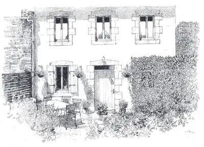 Bâtiment de la maison de vacances