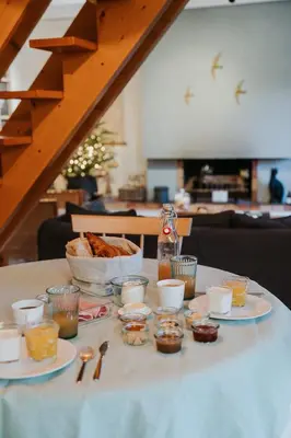 Nourriture dans la maison de vacances ou à proximité