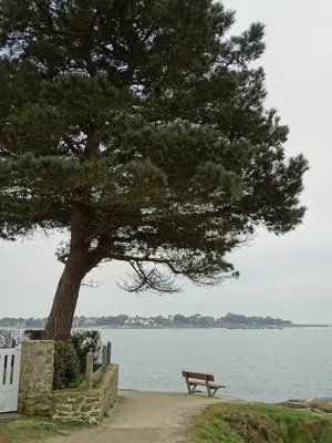Paysage naturel près de la maison de vacances