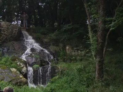 Paysage naturel près de la maison de vacances