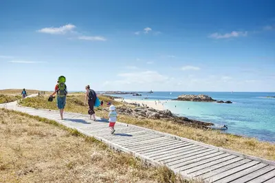 Paysage naturel près de la maison de vacances