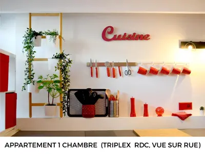 Plan de l'établissement Appart Cosy Brest Les Capucins