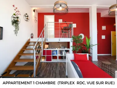 Plan de l'établissement Appart Cosy Brest Les Capucins