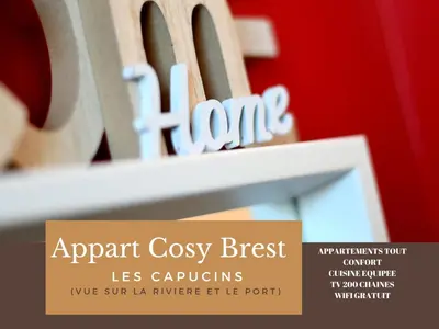 Certificat, récompense, panneau ou autre document affiché dans l'établissement Appart Cosy Brest Les Capucins