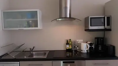 Cuisine ou kitchenette dans l'établissement 20 rue Gasté, proche gare SNCF de BREST