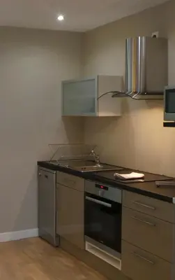 Cuisine ou kitchenette dans l'établissement 20 rue Gasté, proche gare SNCF de BREST