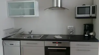 Cuisine ou kitchenette dans l'établissement 20 rue Gasté, proche gare SNCF de BREST