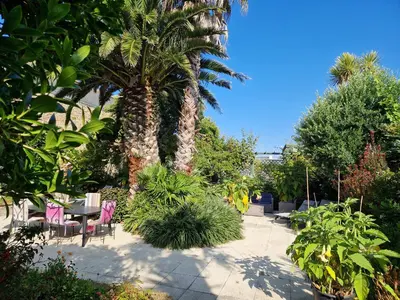 Jardin de l'établissement Résidence Brizeux