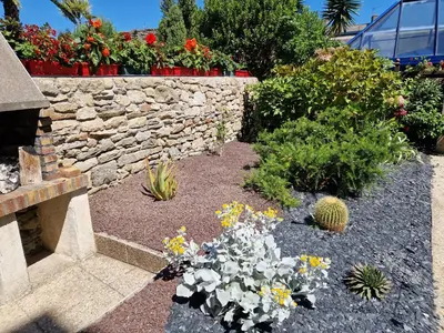 Jardin de l'établissement Résidence Brizeux