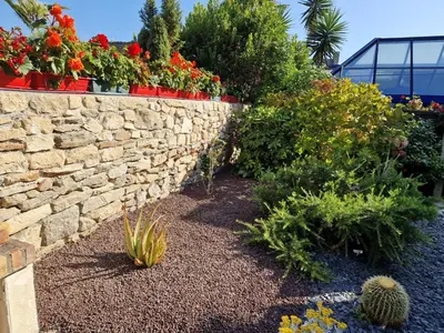 Jardin de l'établissement Résidence Brizeux