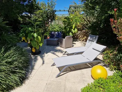 Jardin de l'établissement Résidence Brizeux